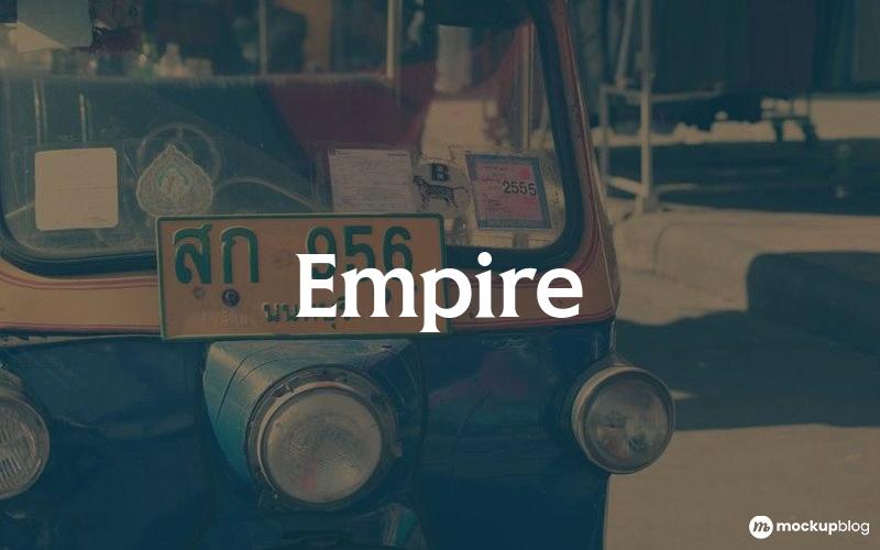 Empire Font