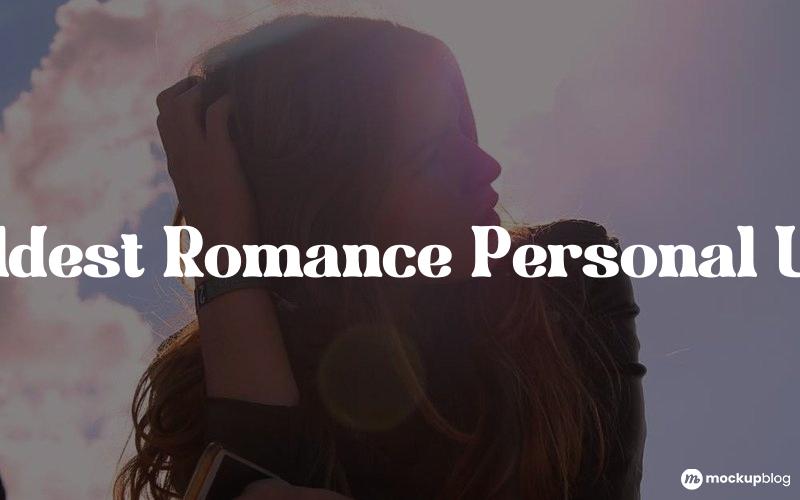 Boldest Romance Personal Use Font