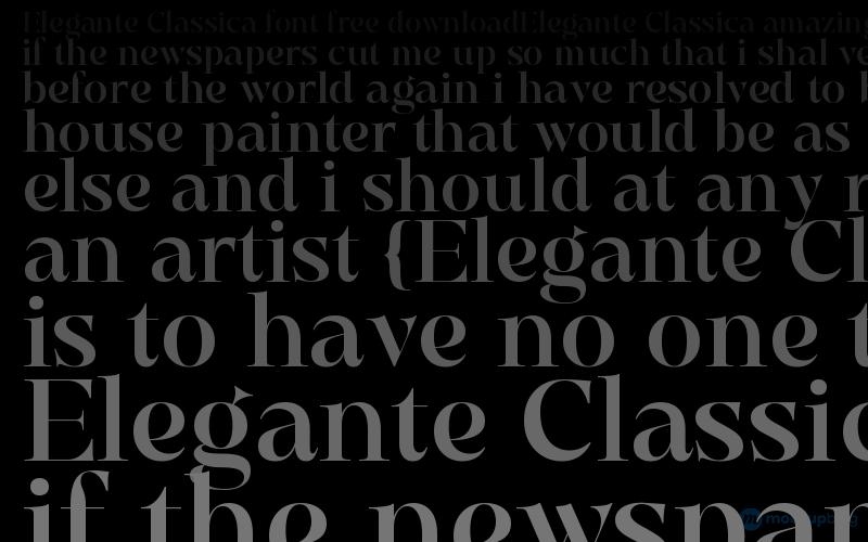 Elegante Classica Font