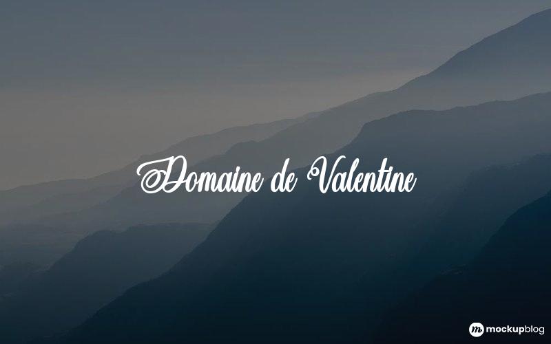 Domaine de Valentine Font