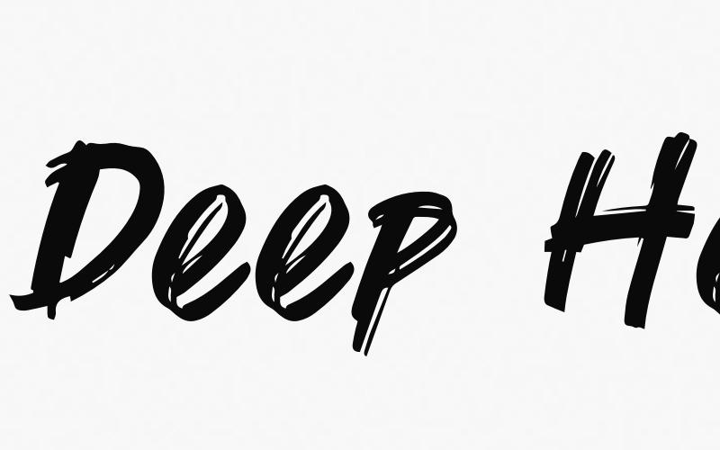 Deep Hero Font