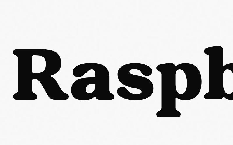 Raspberie Font