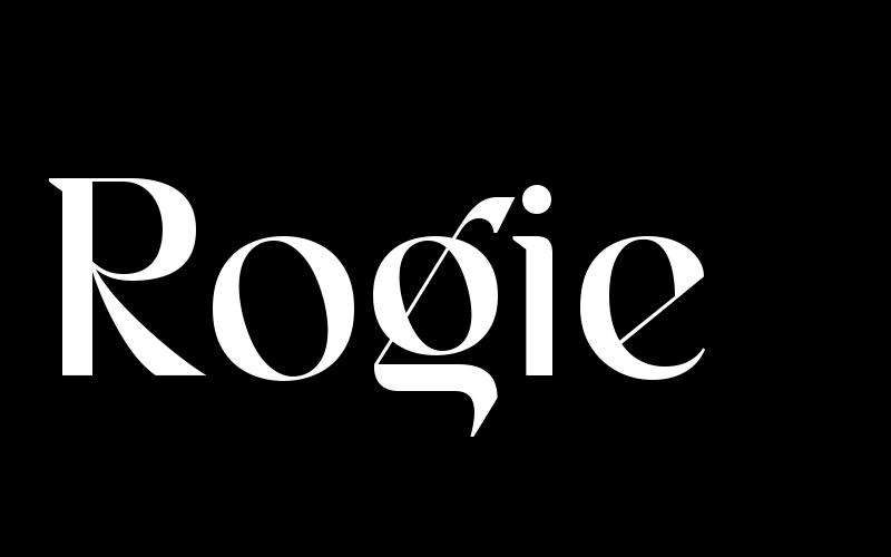 Rogie-Schriftart