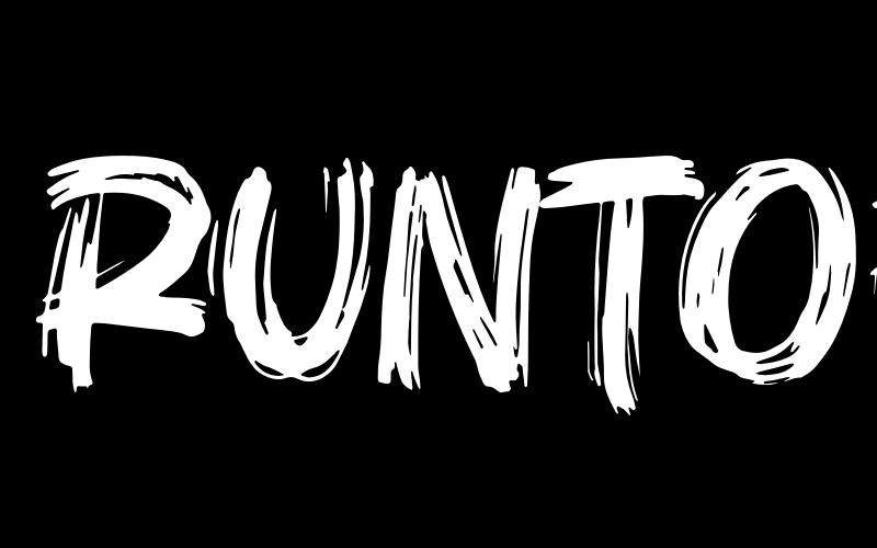 Runtoe Font