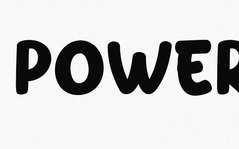 Power Punchy Font