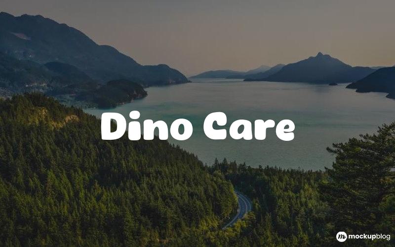 Dino Care Font