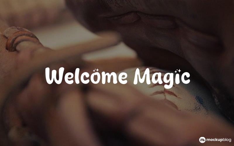 Welcome Magic Font