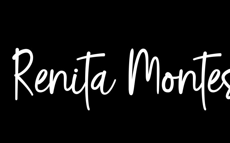 Renita Montes Script Font