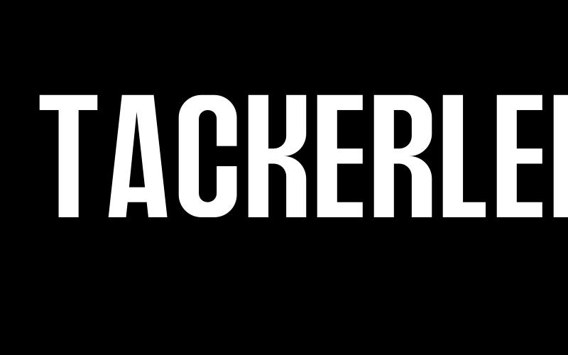 Schriftart TACKERLEN