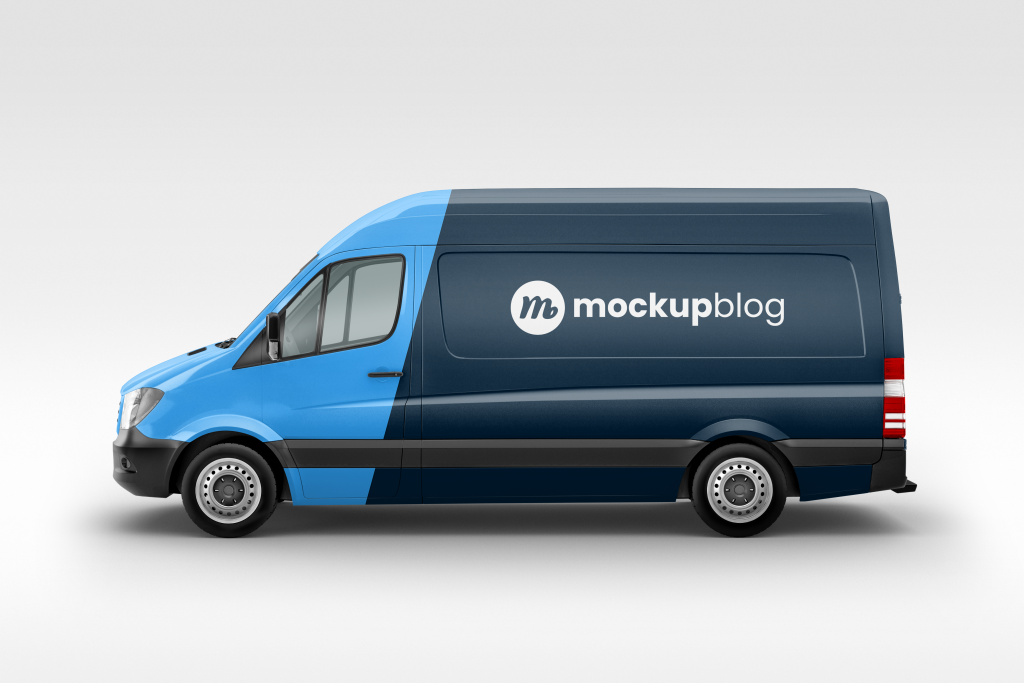 VW Van Car Mockup – 5 View