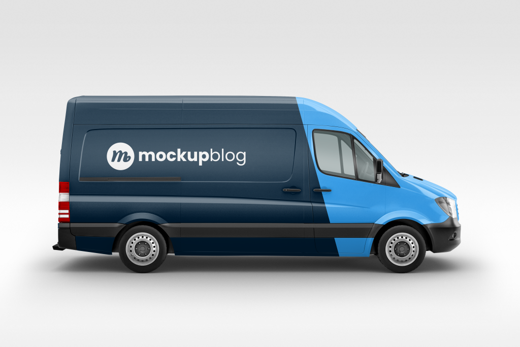 VW Van Car Mockup – 5 View